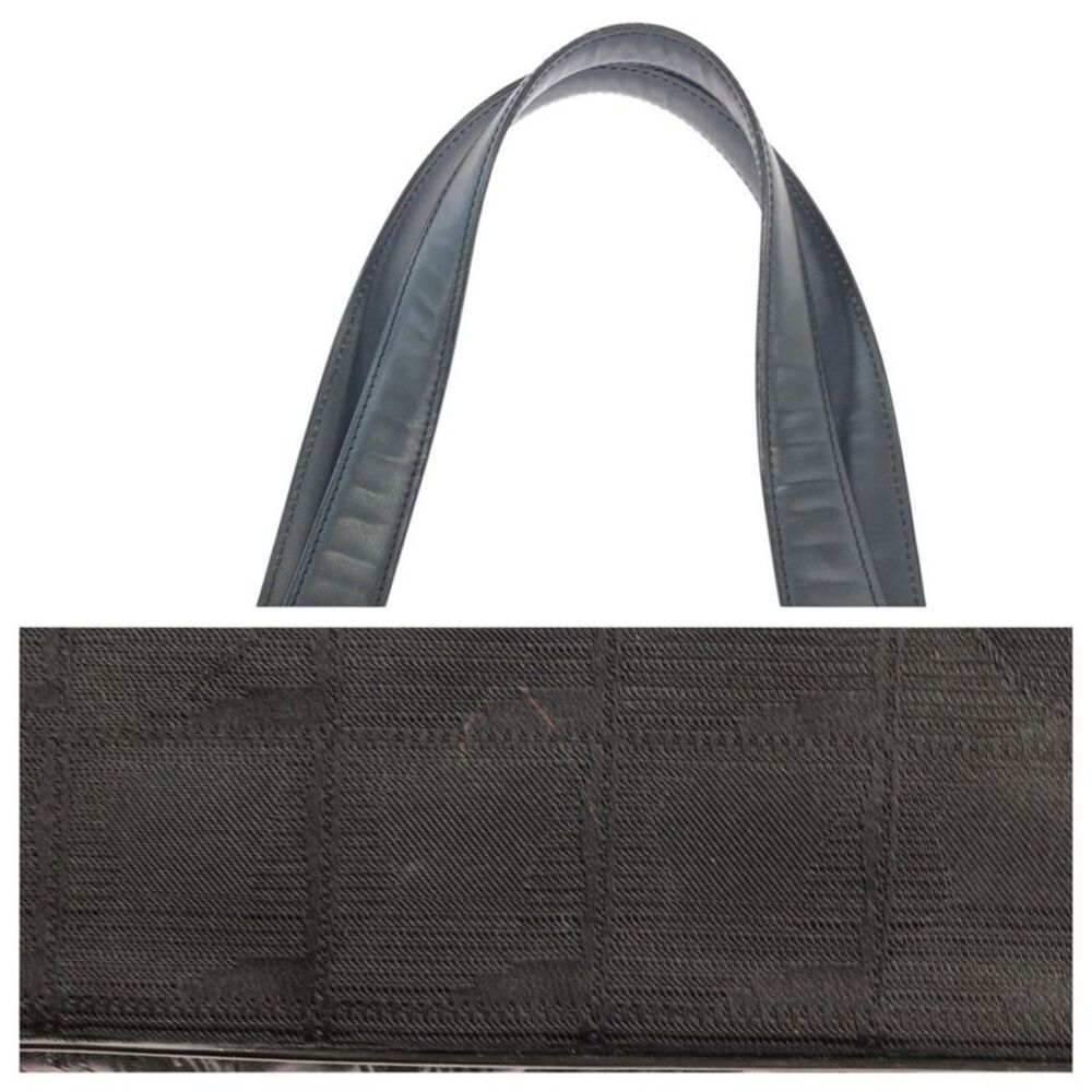 Chanel Vintage Nylon/Leather Tote Bag - Picture 6 of 10